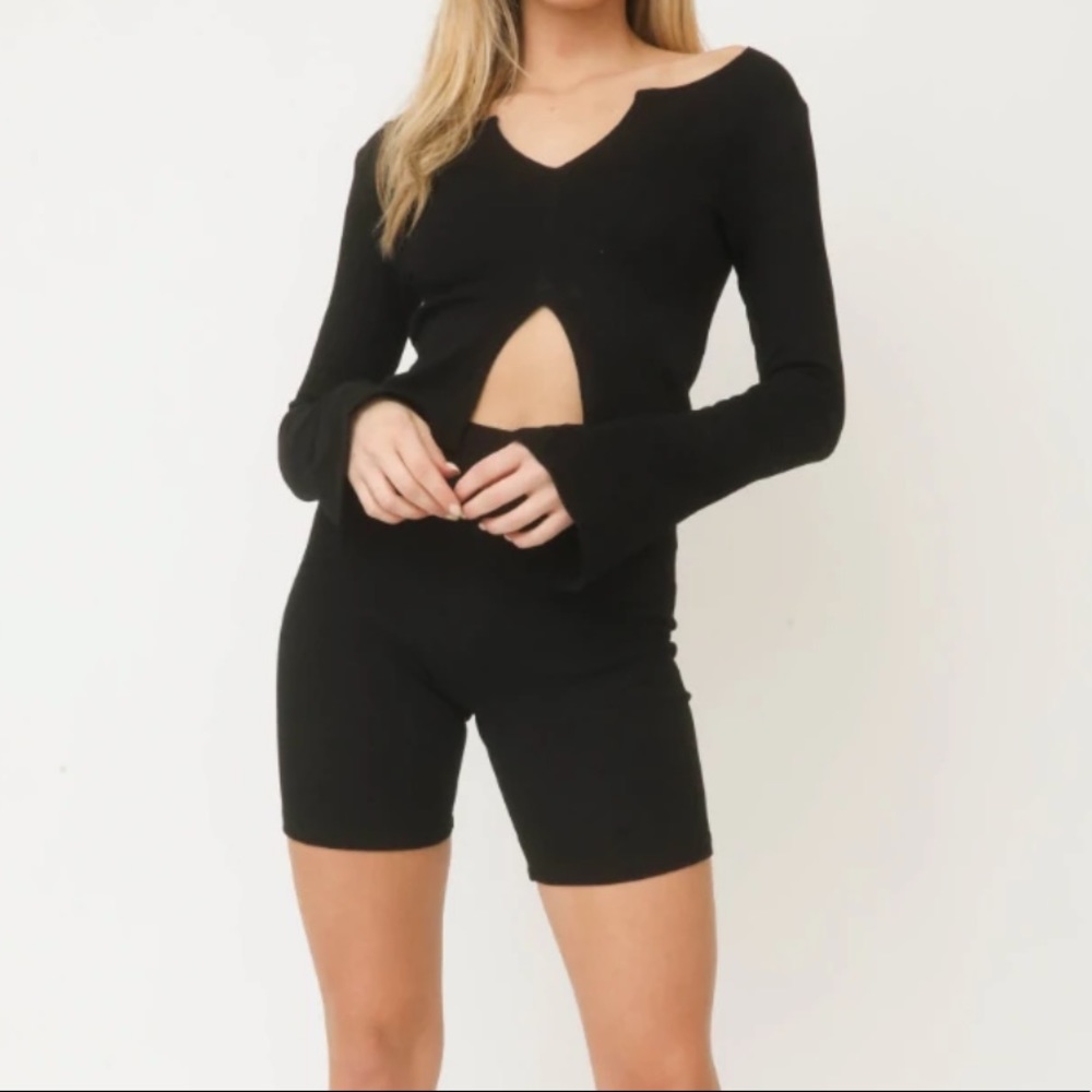 Black biker shorts NEW, tags on